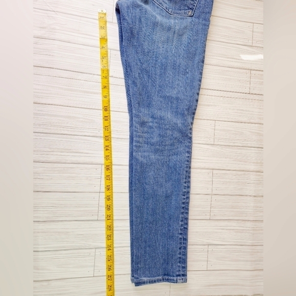 Anthropologie Pilcro Stet Slim Ankle Jean in Medium Wash Size 28 - Picture 12 of 14